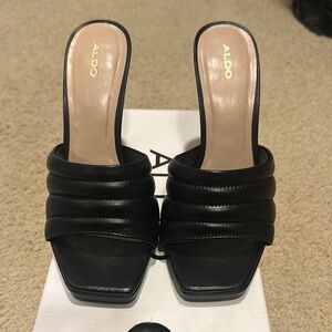ALDO Women's Black Slide Sandals